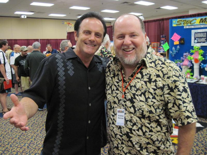 With Duane Laflin at KIDabra 2010 Conference - 8/2010
